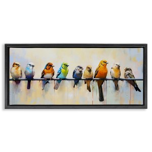 Stupell Industries Modern Birds Perched, 31" x 14" - 1 of 4