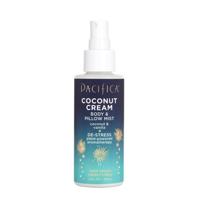 Pacifica Coconut & Vanilla Cream Body and Pillow Mist - 4 fl oz