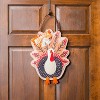 Evergreen Turkey Burlap Door Decor, 13.30x17.50"H - 2 of 4