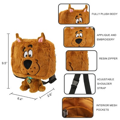 Scooby-Doo Scooby Doo 9.5" Festie Bestie Plush Crossbody Hand Bag — фото 7