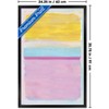 Trends International Reinders: Abstract - Colorful Squares in Pink and Yellow Framed Wall Poster Prints - 3 of 4