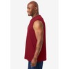 KingSize Men's Big & Tall Shrink-Less Lightweight Muscle T-Shirt - 4 of 4