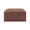 Meridian Furniture,Arc Vegan Leather Ottoman - 4 of 4