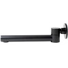 ALFI Black Matte Round Foldable Tub Spout - 4 of 4