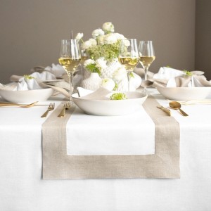 Solino Home Linen Table Runner | Contempo - 1 of 4
