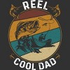 Men's Design By Humans Reel Cool Dad Fishing Boat Trip By KangThien Tank Top - 2 of 2
