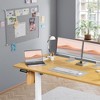 MAYEERTY 55in Computer Desk with Storage, Modern Writing Desk with Fabric Drawers for Home Office, Black - 2 of 4