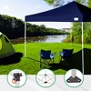 Caravan Canopy M-Series 12 x 12' 2 Straight Leg Sidewalls with M-Series Pro 2 12 x 12 Foot Shade Tent with Roller Bag & Set of 4 Weight Plates - 2 of 4
