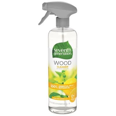 Seventh Generation Lemon Garden Wood Cleaner 23oz Target