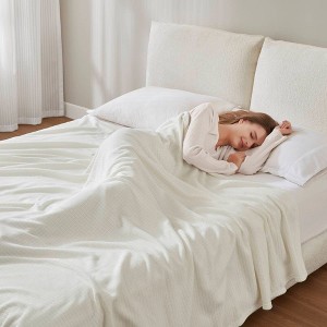 NicBex Microfleece Cooling Blanket with Anti-Pilling Face,Bed Blanket,Soft Cold Blanket for Bedroom - 1 of 4