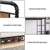 Metal Bunk Bed Twin Over Twin for Kids, Heavy Duty Twin Size Convertible Bunk Bed with Guardrail & Ladders - 4 of 4