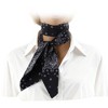 Unique Bargains Women's Paisley Scarf Headband Black Gray 1 Pc - 3 of 4