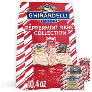 Ghirardelli Christmas Peppermint Bark XL Bag - 10.4oz - 1 of 4