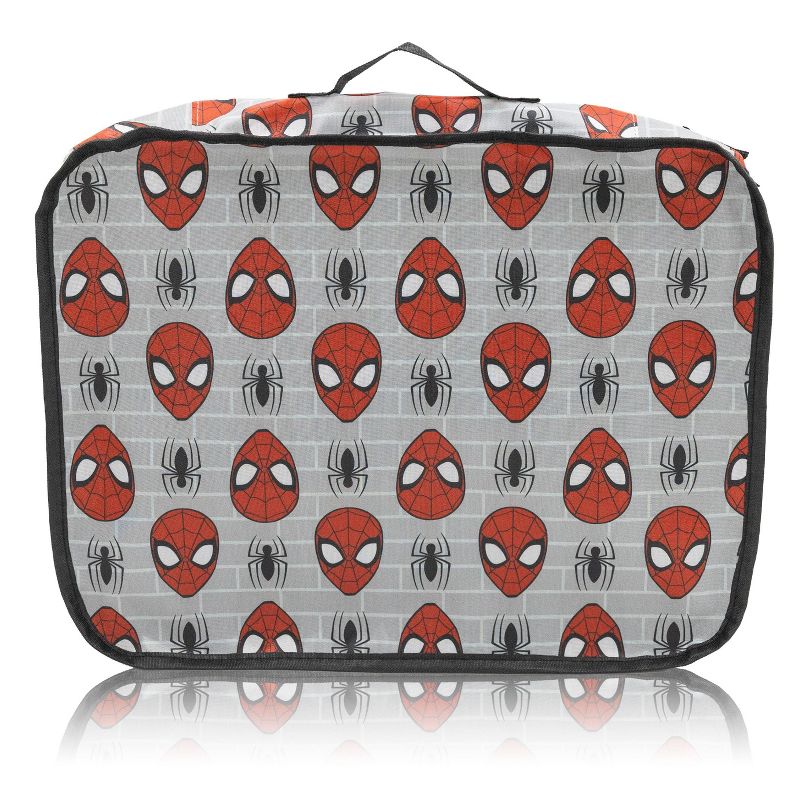 Marvel Spiderman 5pk Packing Cube - Black/Red
