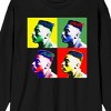 Rock The Bells Photo Collage Crew Neck Long Sleeve Black Adult Tee - 2 of 3