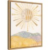 Amanti Art Boho Sunshine II by Courtney Prahl Canvas Wall Art Print Framed 16 x 20-in. - 3 of 4