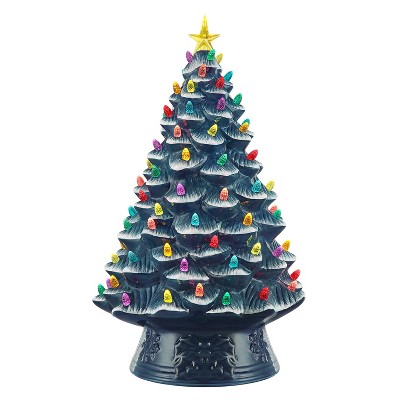 Mr. Christmas Nostalgic Ceramic LED Christmas Tree - 18"