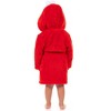 Sesame Street Toddler Robe Elmo Plush Faux Fur Hooded Bathrobe - 2 of 4