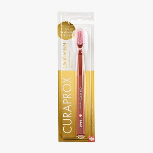 Curaprox CS 12460 Velvet, Ultra Gentle Toothbrush with 12,460 Filaments for the Softest Brushing Experience - 1 of 4