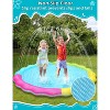Jasonwell Splash Pad Sprinkler – Inflatable Outdoor Water Play Mat for Kids, Toddlers, and Pets, Backyard Fun for Boys & Girls (XXL) - 2 of 4