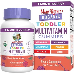 MaryRuth's Organic Toddler Multivitamin Gummies - 1 of 4