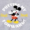 Boys' - Disney - Putting My Best Foot Forward Graphic Long Sleeve Fleece Sweatshirt - 2 of 4