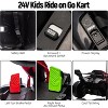 Ride On Go Kart for Kids, 24V 7Ah Battery Two 200W Motors, 8MPH Fast Drifting Circling Car, Adjustable Seat Electric Ride Toy, for Kids 6+ - 2 of 4