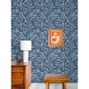 NuWallpaper Spirited Peel and Stick Wallpaper Blue: Removable Jungalow Kids' Vinyl, Self-Adhesive, 28.2 Sq Ft Coverage - 2 of 4