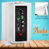 Pyle Bluetooth Wall Mount Speaker System with Active & Passive Speakers, 5.25" Subwoofers, MP3/AUX/RCA Input, 300W MAX – PDWR53BTWT - 2 of 4
