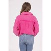 Women's My Kind Of Textured Lightweight Shacket - Oddi - 3 of 3