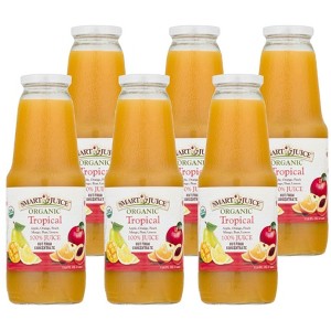 Smart Juice Organic Tropical 100% Juice - Case of 6/33.8 oz - 1 of 4