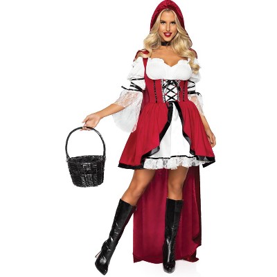  Adult Red Riding Hood Halloween Costume M/L 