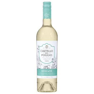 Castillo Del Poggio Moscato White Wine - 750ml Bottle