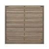 CAVINAS Outdoor Furniture Set with Coffee Table, Acacia Wood Patio Sectional Set, Modern Patio Conversation Sets for Garden, Dark Gray - 3 of 4