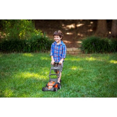 KIDS 6pc LAWN POWER TOOLS Pretend Play Mower Weed Trimmer Chainsaw Leaf Blower 