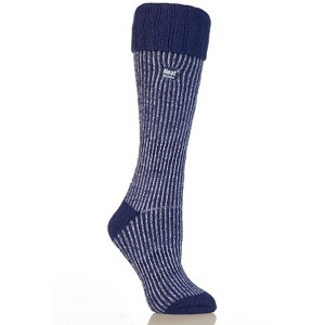 Heat Holders® Women's Rachel ORIGINAL™ Ribbed Boot Socks | Advanced Thermal Yarn | Thick Boot Socks Cold Weather Gear | Warm + Soft, Hiking, Cabin, Hunting, Outdoor, Cozy Socks - 1 of 1