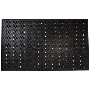 Envelor 36" x 60" Rubber Wave Shoe Scraper Mat Commercial Rubber Floor Doormat - 1 of 4