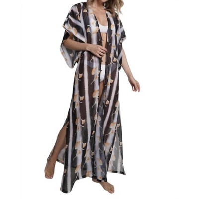 Women's Amber Maxi Kaftan Beach Cover Up - Sauipe OS