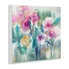 Stupell Industries Delicate Rainy Flowers Pink Peonies Painterly Illustration Wall Plaque Art - 2 of 4