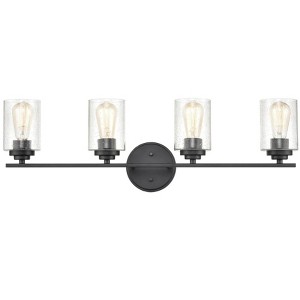 Millennium Lighting 4 - Light Vanity in  Matte Black - 1 of 3