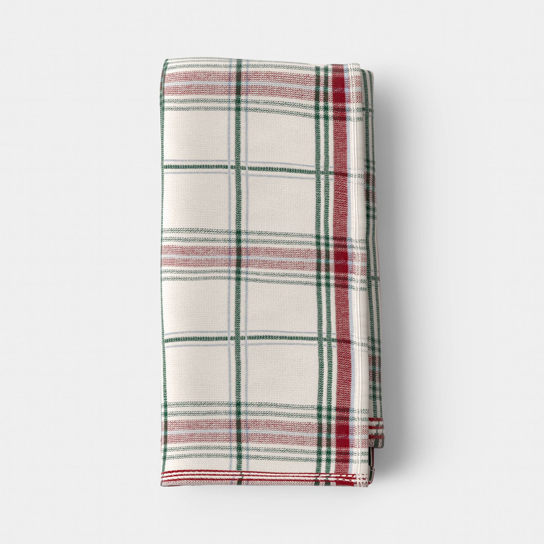 Kitchen Towel Red Plaid Toile - Threshold™