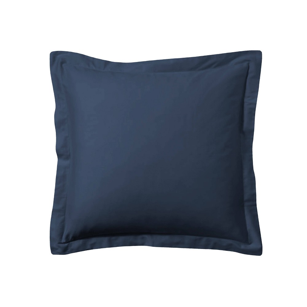 Photos - Pillowcase Euro Tailored Sham Navy - Bed Maker's