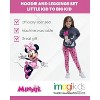 Disney Minnie Mouse Girls Sequin Pullover Fleece Hoodie Leggings Outfit Set Toddler to Big Kid - 3 of 4