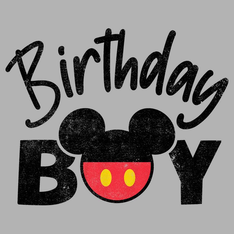 Boy's Disney Mickey Mouse Birthday Boy T-Shirt, 2 of 6