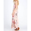 Women's Floral Halter Maxi Dress - entro - 2 of 4