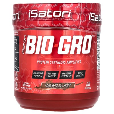 Isatori Bio-Gro, Protein Synthesis Amplifier, Chocolate Ice Cream, 5.15 oz (146 g)