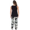 Just Love Womens Tank & Pant Cute Pajama Set - Ribbed PJ Sets Sleepwear Loungewear - 3 of 3