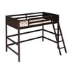 Whisen Modern Design Solid Wood Twin Size Loft Bed with Ladder - 4 of 4