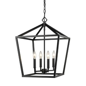 Millennium Lighting 4 - Light Pendant in  Matte Black - 1 of 2