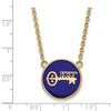 Black Bow Jewelry 14k Yellow Gold Plated Sterling Silver Kappa Kappa Gamma Greek Life Necklace 18 Inch - 3 of 4